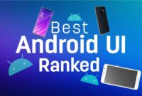 Best smartphone ui experience