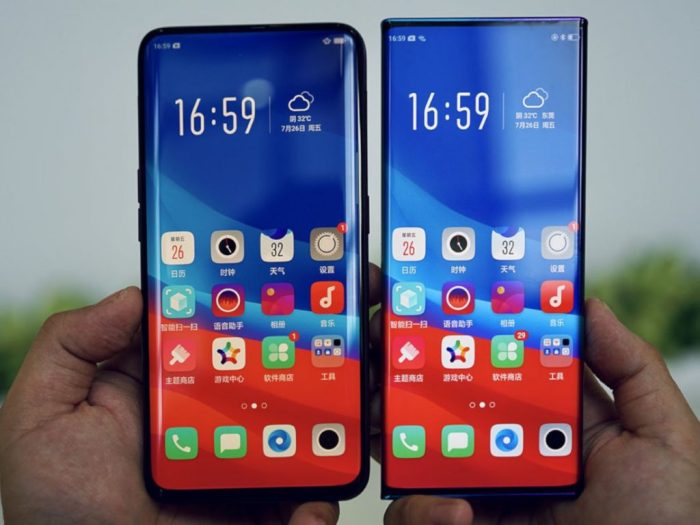 Schermo ultra curvo e fotocamera invisibile: Oppo mostra lo smartphone ... Oppo Reno comparison