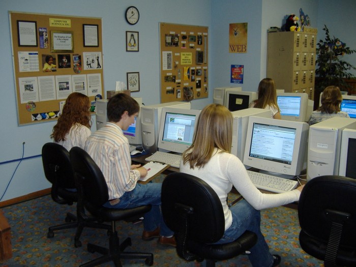 File:Students working on class assignment in computer lab.jpg ... Computer components explained