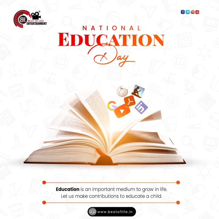National Education Day - Beat of Life Entertainment Education analytics software
