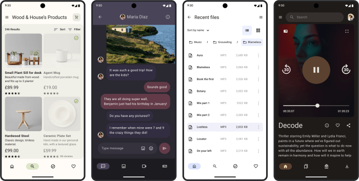 UI Design | Android Developers Android vs iOS comparison